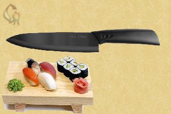 купить Tei Sei 7"  Chef Black Керамический нож